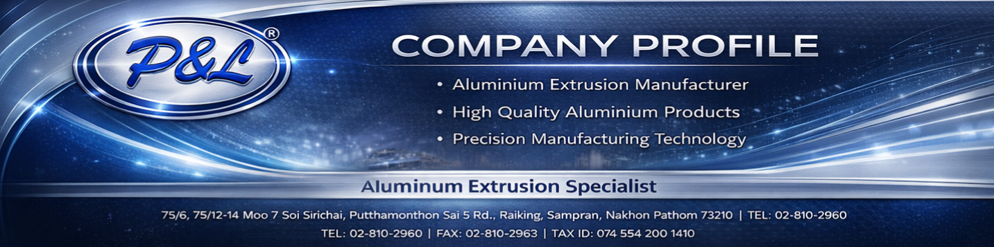 P&L MANUFACTURING CO., LTD. Banner