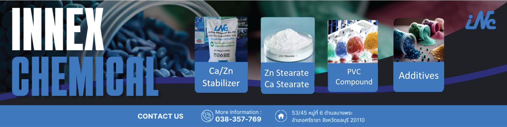 INNEX CHEMICAL CO., LTD. Banner