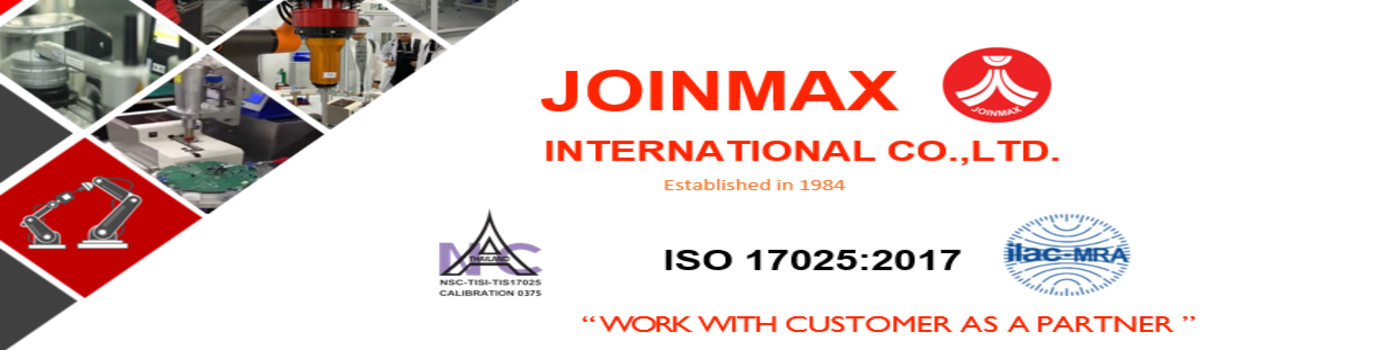 JOINMAX INTERNATIONAL CO., LTD. Banner