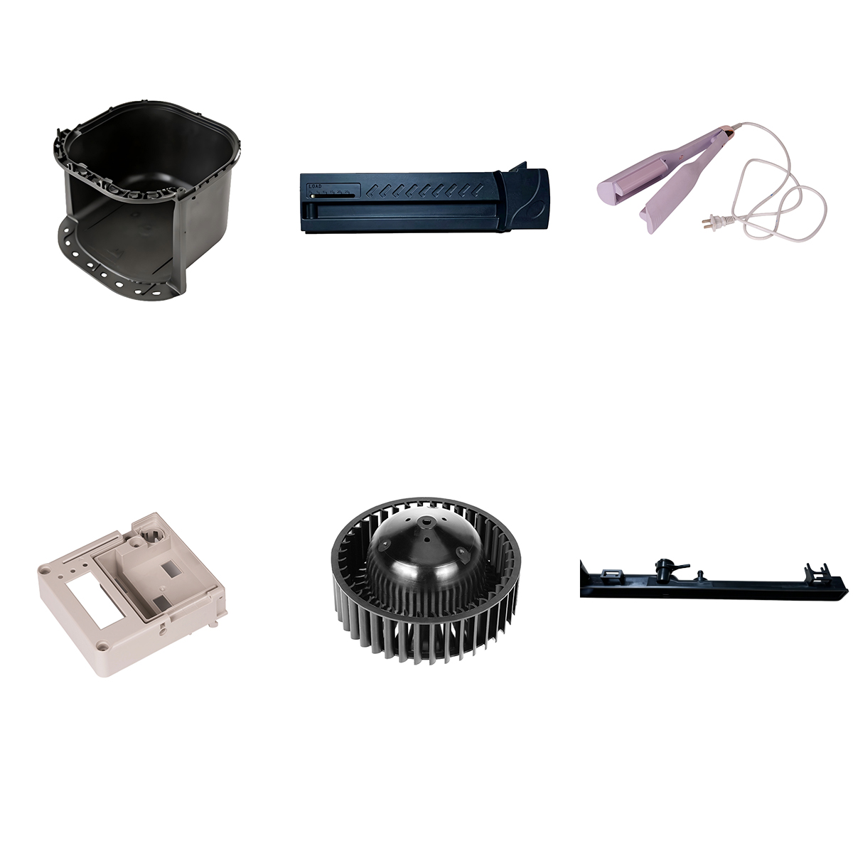 PBT, PA, PP, PC, ABS, PC/ABS, PET, PPO, PPS
