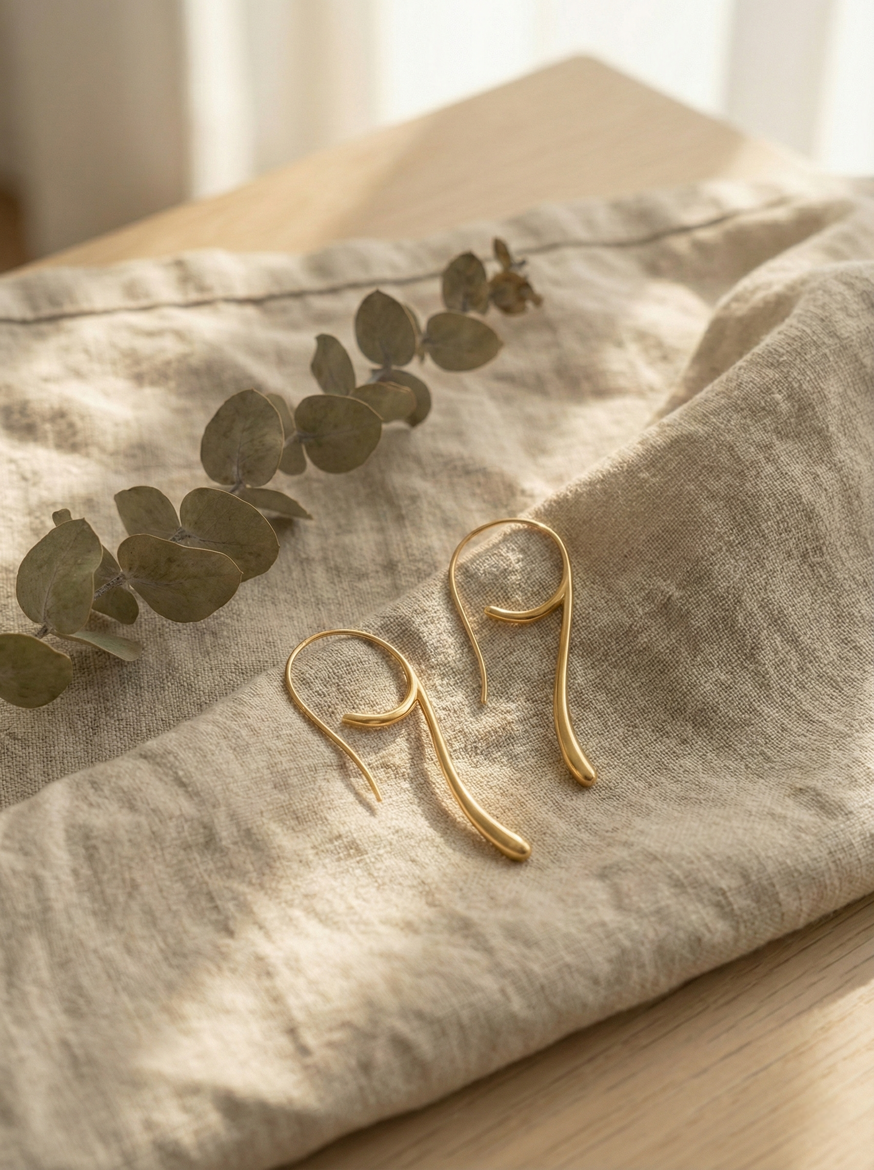 WAVE- HA 031 Earring (Yellow)