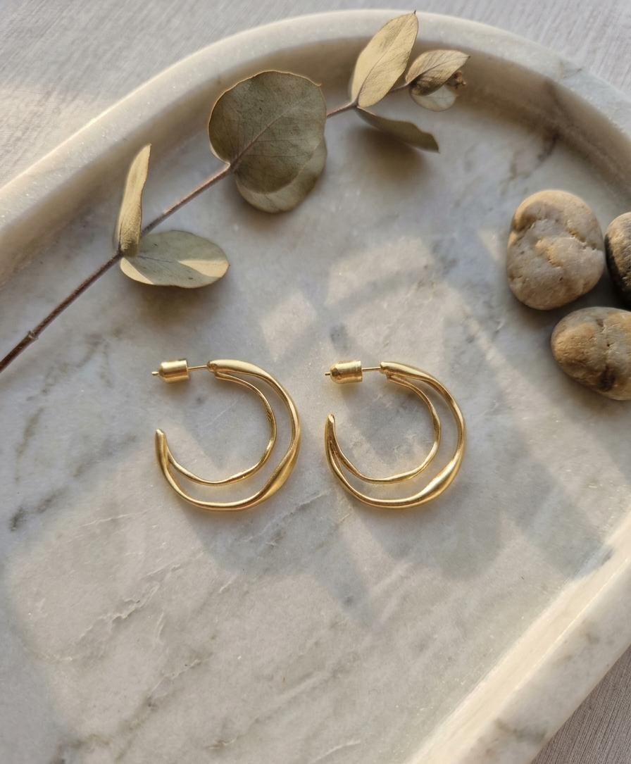 WAVE- HA 006 Earring (Yellow)