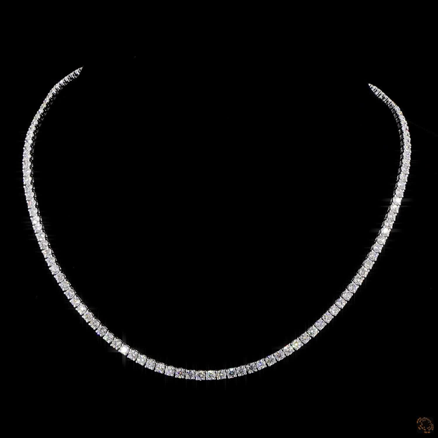 Tennis necklace