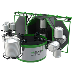 ROTATIONAL MOULDING MACHINE