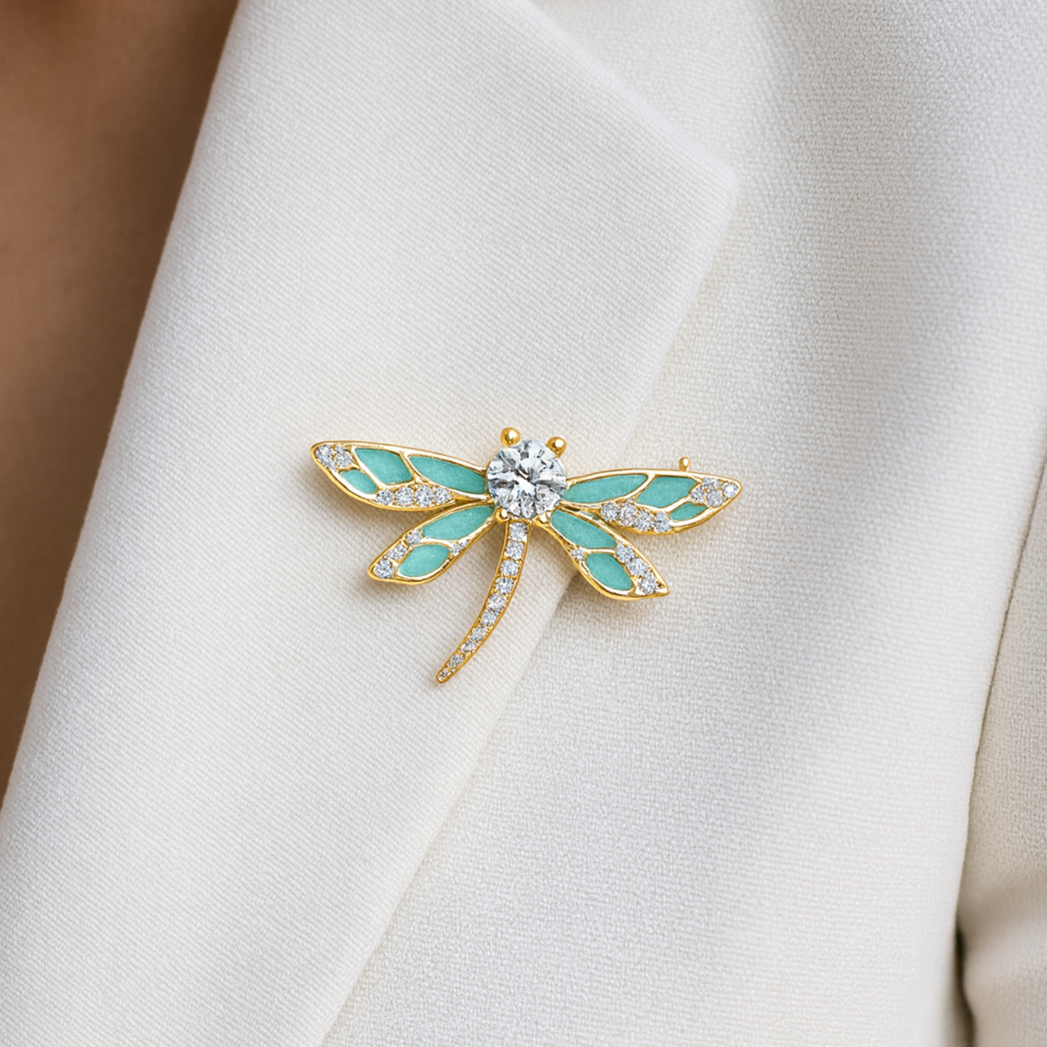 Dragonfly Brooch