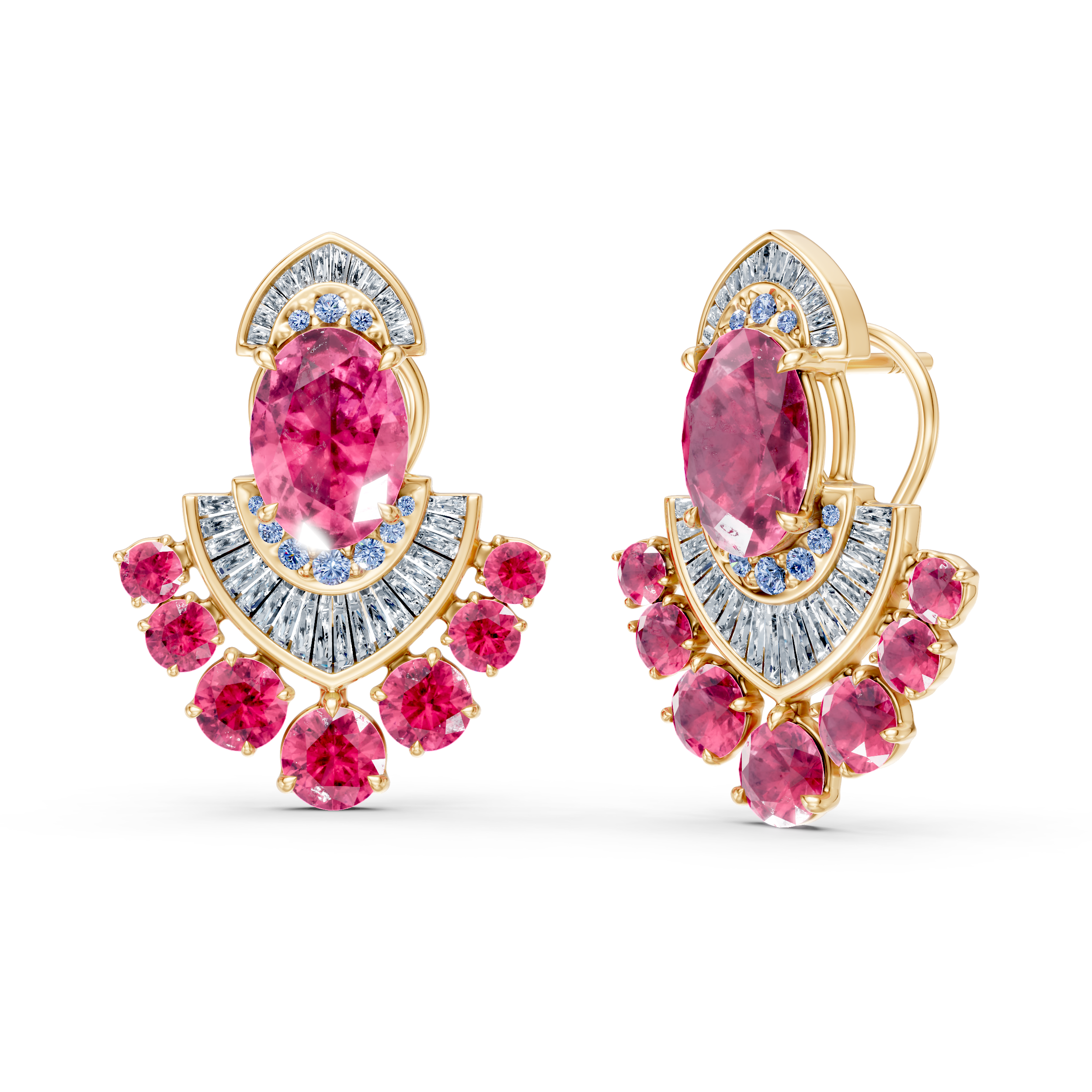 Rubies Earrings