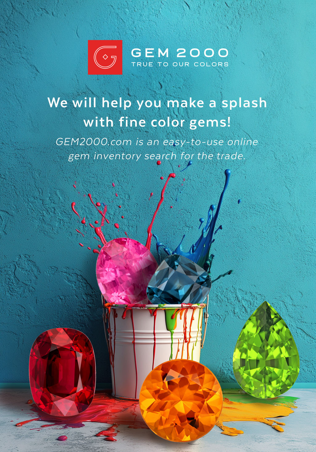 Fine color gems!