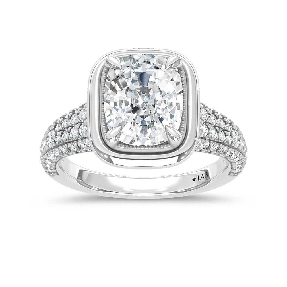 Fancy Shape Diamond Engagement Ring