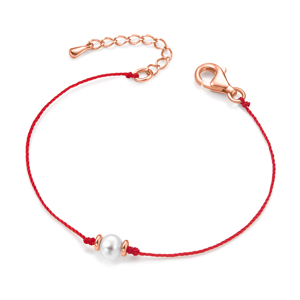 Friendship Bracelet with Freshwater Pearl