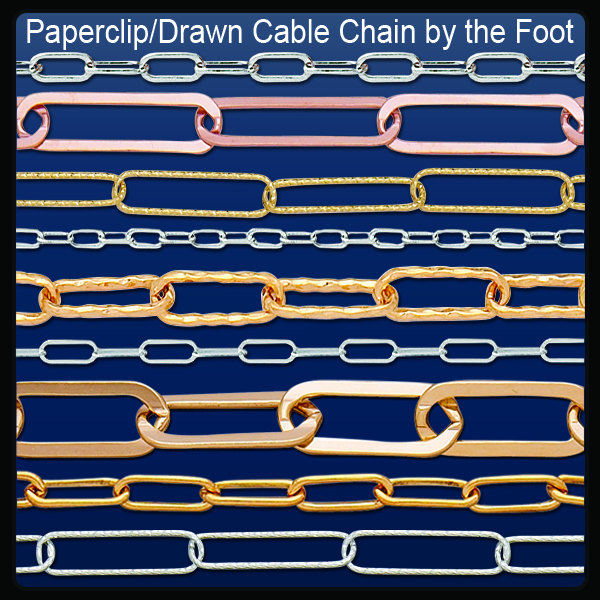 Paperclip / Drawn Cable Chain