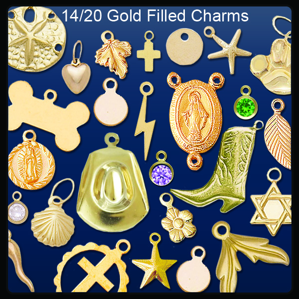 14/20 Gold Filled Charms